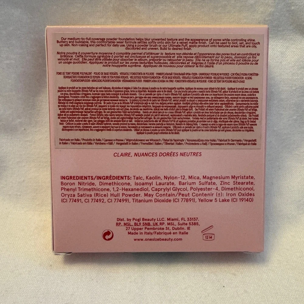 NEW, ONE/SIZE‎ Turn Up The Base Versatile Foundation Powder - Light 3 NG